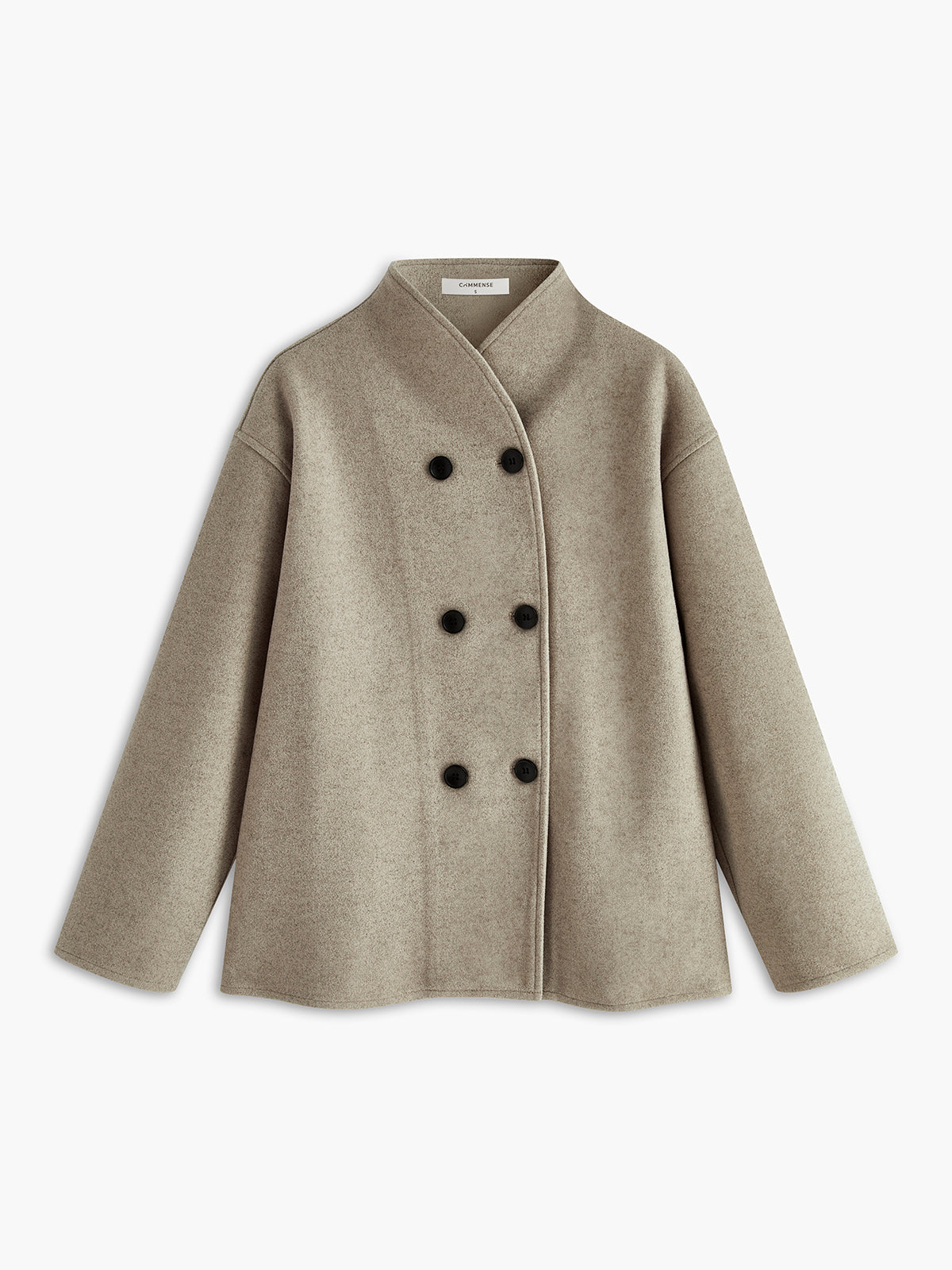 ELVIRA | Stijlvolle Oversized Tussenjas Dames Met Knopen – Tijdloze Klasse Voor Elke Dag