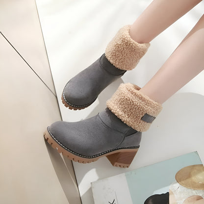 Warme Gevoerde Winterlaarzen Dames – Winterproof, Comfortabel & Stijlvol