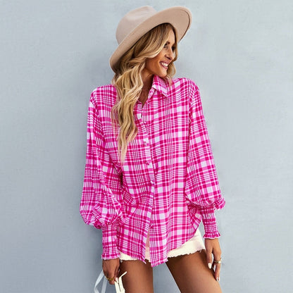 VELAVIE | Dames Oversized BlouseVoor Een Tijdloze, Luchtige & Moeiteloos Elegante Look