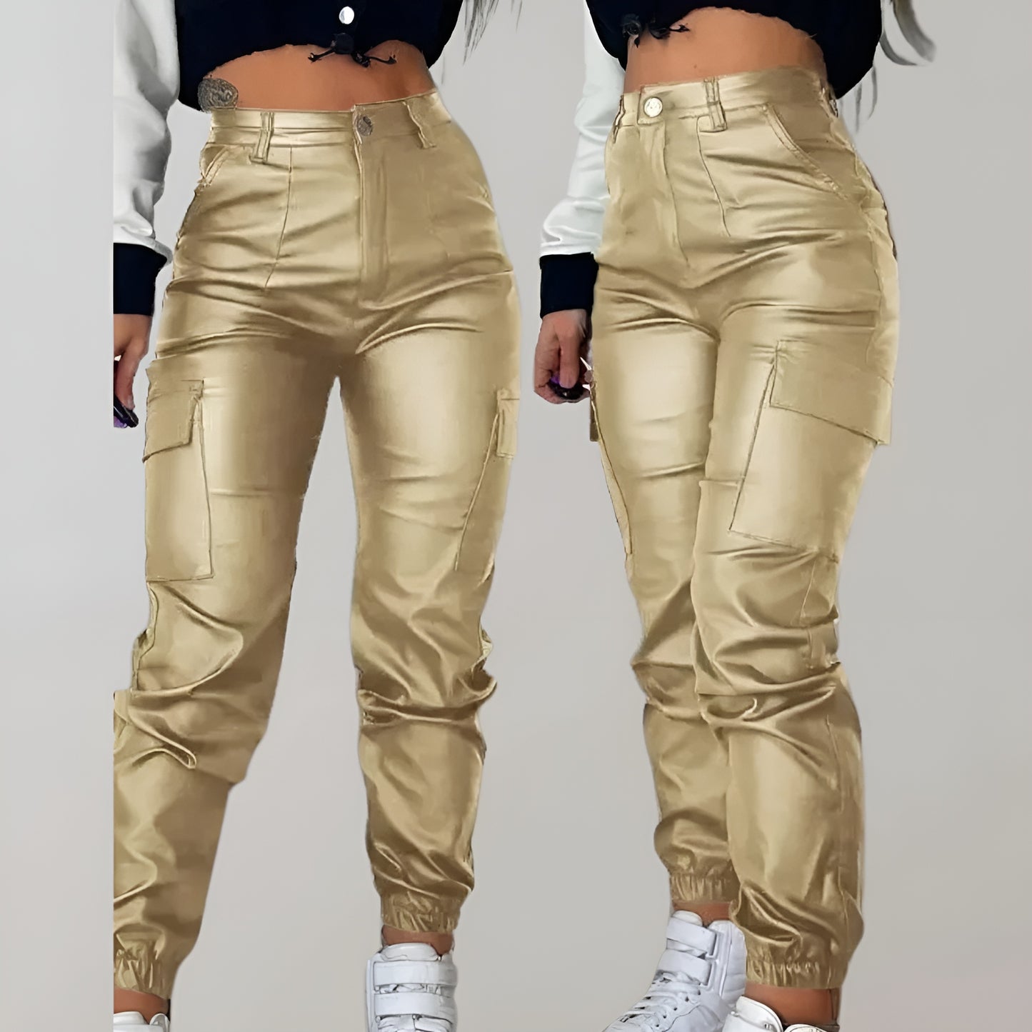 RAVEN | Dames Cargo Broek – Comfortabel, Stoer & Functioneel Voor Elke Dag