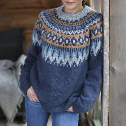 Dames Kasjmier Nordic Trui | Zacht, Warm & Luxe Comfort