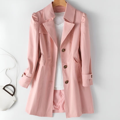 Dames Trenchcoat – Tijdloos, Veelzijdig & Onmisbaar in Elke Garderobe