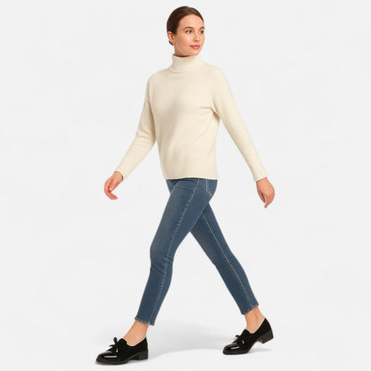 Retro Strik Loafers | Stijlvolle Instappers Met Chunky Hak
