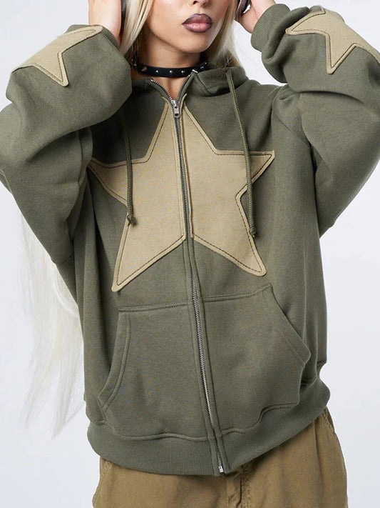 Star Hoodie | Stoere Streetwear Look Met Comfort & Warmte