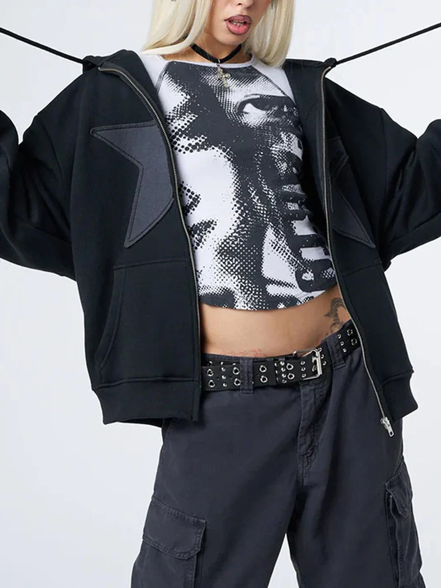 Star Hoodie | Stoere Streetwear Look Met Comfort & Warmte