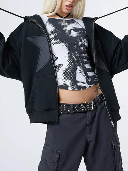 Star Hoodie | Stoere Streetwear Look Met Comfort & Warmte