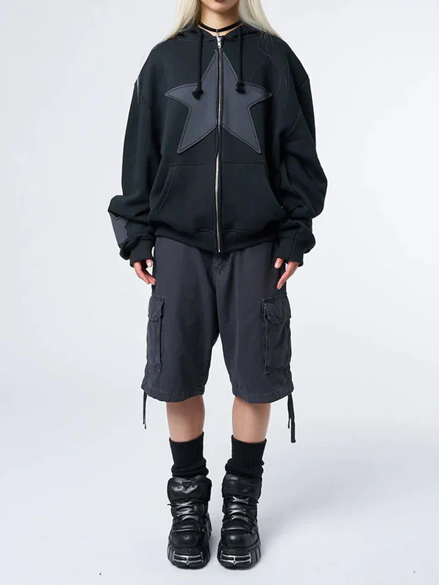 Star Hoodie | Stoere Streetwear Look Met Comfort & Warmte