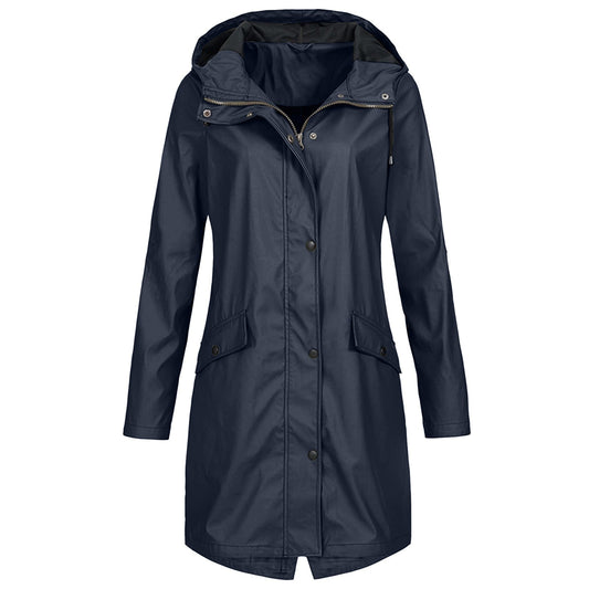Windjack Dames – Waterdicht & Winddicht Met Verstelbare Capuchon