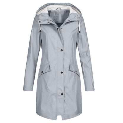 Windjack Dames – Waterdicht & Winddicht Met Verstelbare Capuchon
