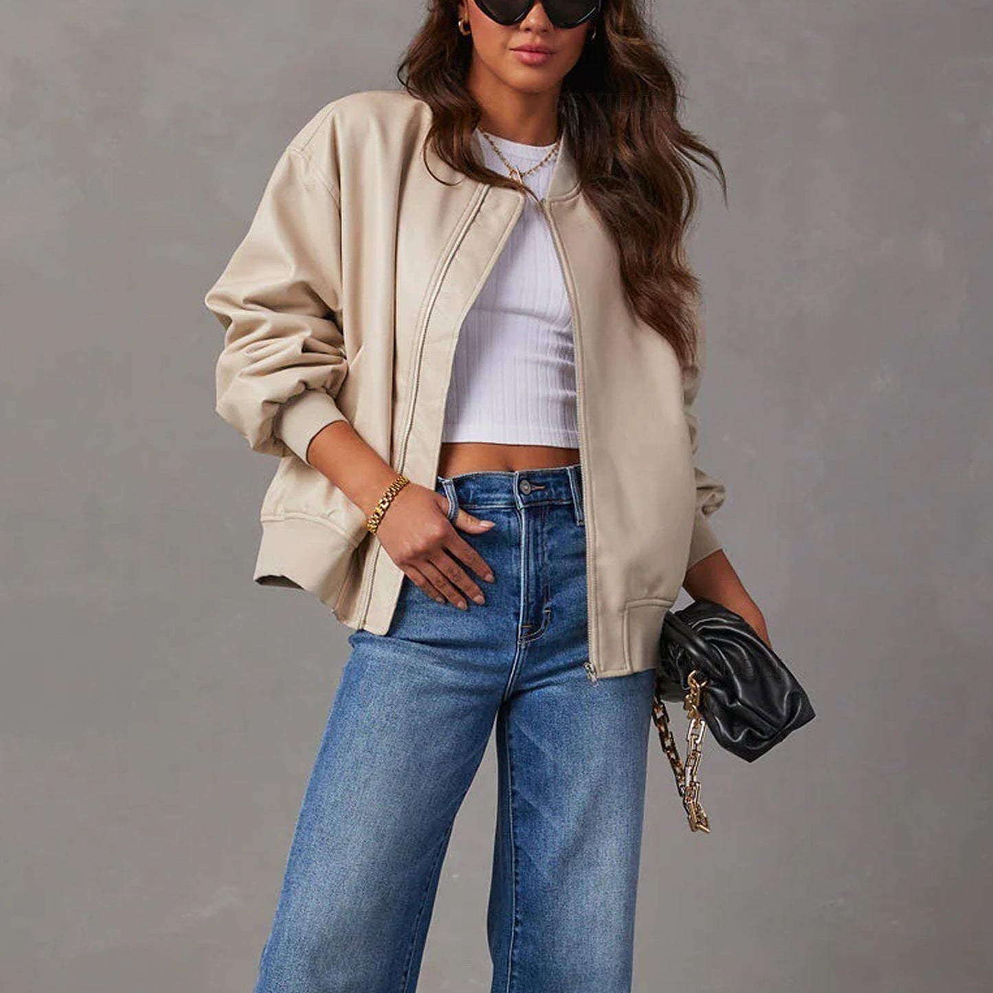 Leren Dames Bomberjack Met Relaxed Fit | Tijdloos, Stoer & Comfortabel