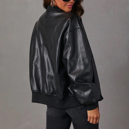 Leren Dames Bomberjack Met Relaxed Fit | Tijdloos, Stoer & Comfortabel
