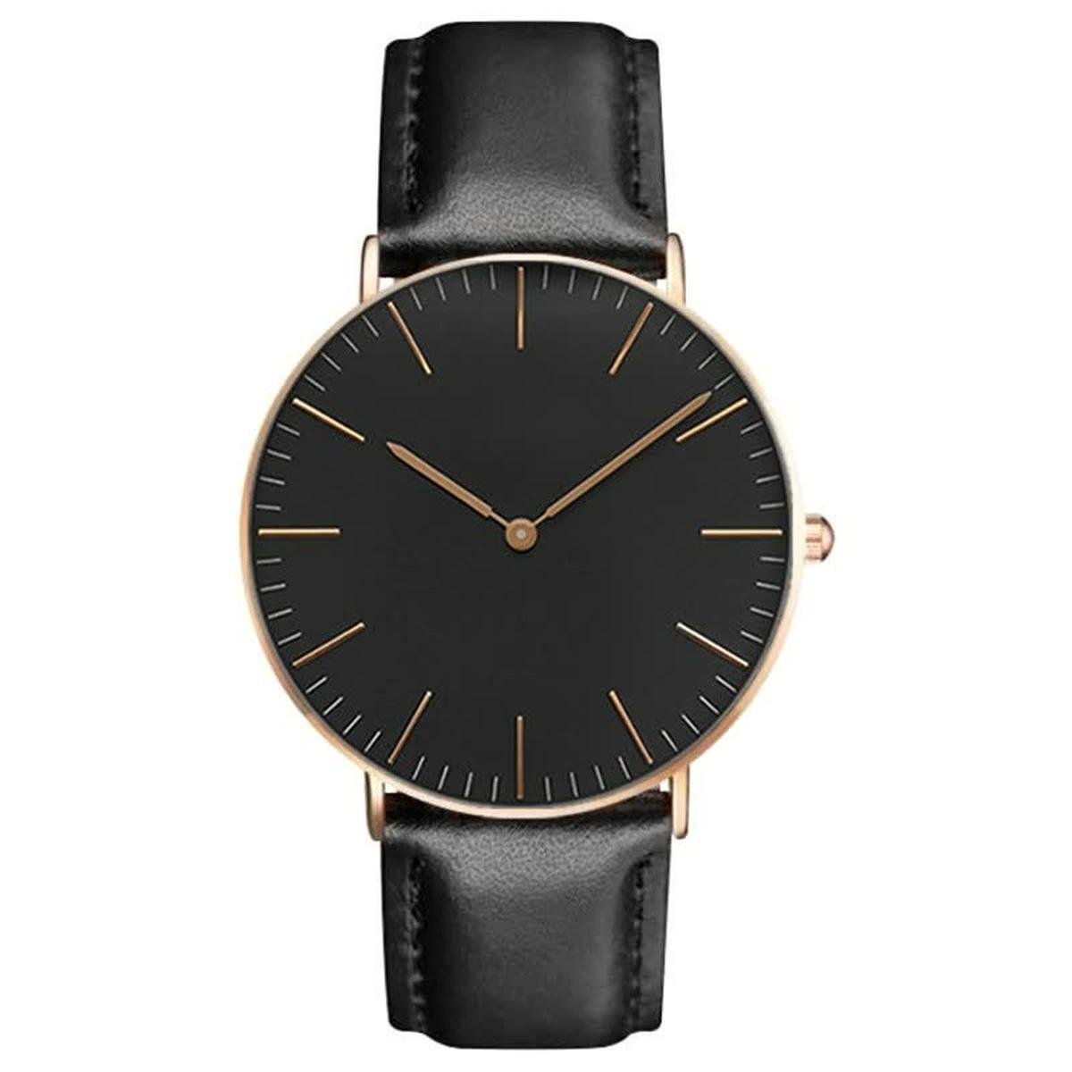 Elegante Dames Horloge | RVS Quartz Polshorloge Met Minimalistisch Design