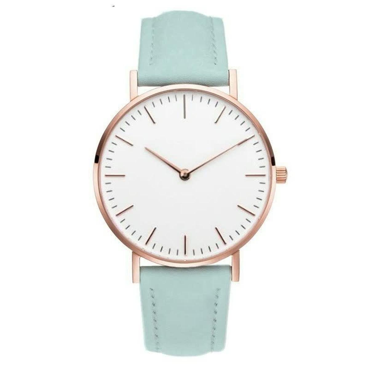Elegante Dames Horloge | RVS Quartz Polshorloge Met Minimalistisch Design