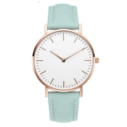 Elegante Dames Horloge | RVS Quartz Polshorloge Met Minimalistisch Design