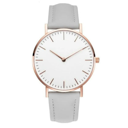 Elegante Dames Horloge | RVS Quartz Polshorloge Met Minimalistisch Design