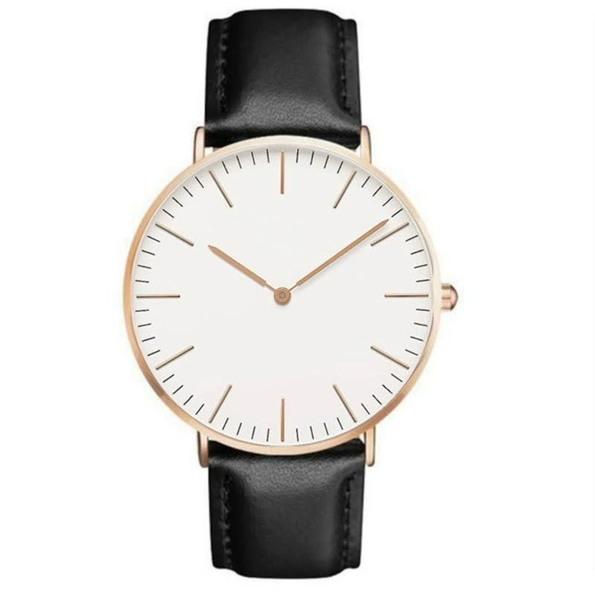 Elegante Dames Horloge | RVS Quartz Polshorloge Met Minimalistisch Design