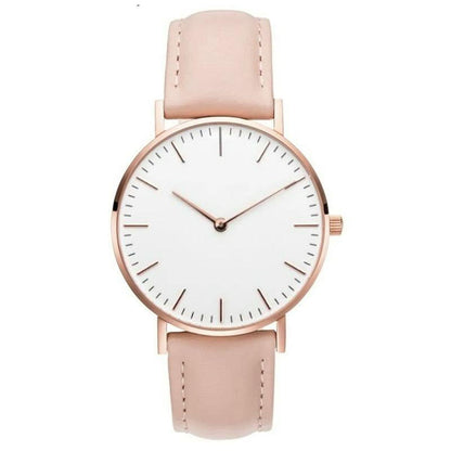 Elegante Dames Horloge | RVS Quartz Polshorloge Met Minimalistisch Design