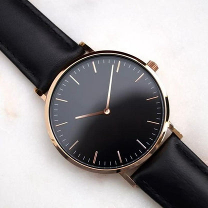 Elegante Dames Horloge | RVS Quartz Polshorloge Met Minimalistisch Design