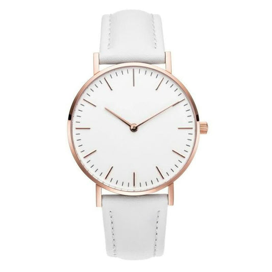 Elegante Dames Horloge | RVS Quartz Polshorloge Met Minimalistisch Design