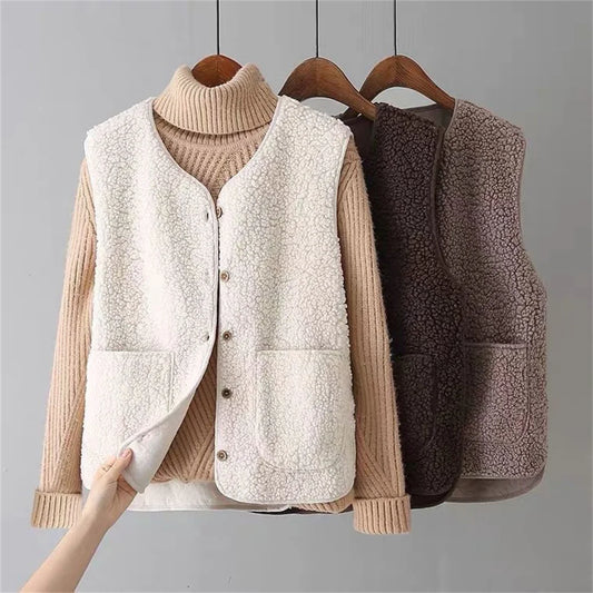 MAEVA | Klassieke Dames Cardigan Gilet, Perfect voor de Herfst – Zacht, Tijdloos & Ideaal Voor Elke Dag