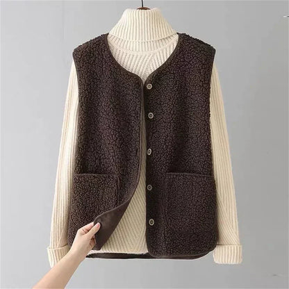 MAEVA | Klassieke Dames Cardigan Gilet, Perfect voor de Herfst – Zacht, Tijdloos & Ideaal Voor Elke Dag