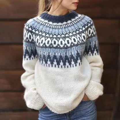 Dames Kasjmier Nordic Trui | Zacht, Warm & Luxe Comfort