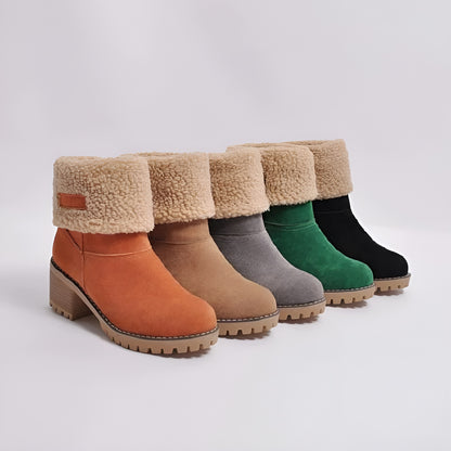 Warme Gevoerde Winterlaarzen Dames – Winterproof, Comfortabel & Stijlvol