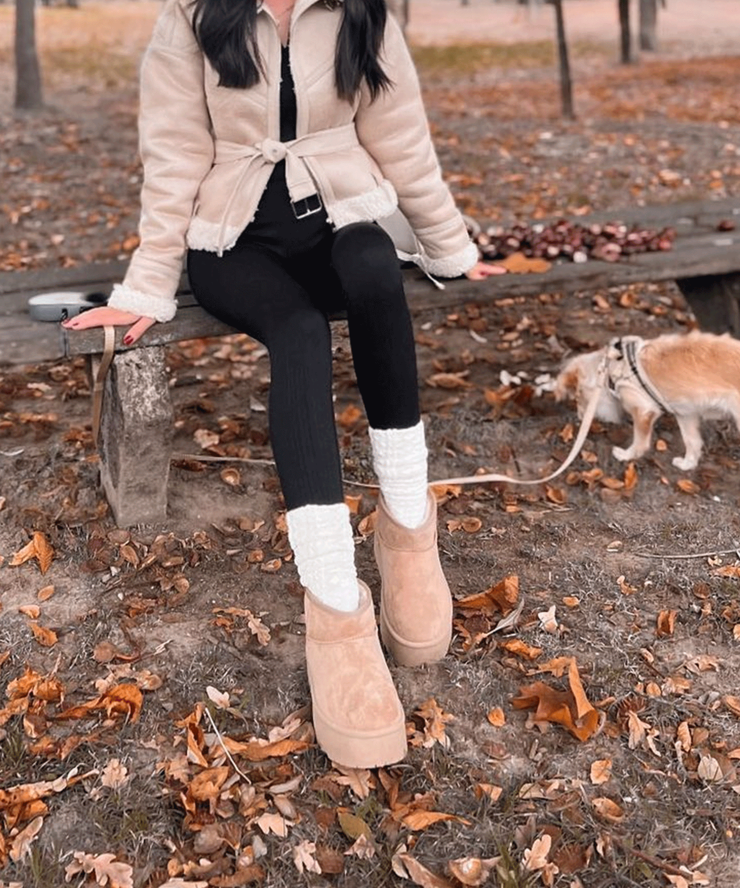 Warm Gevoerde Bruine Boots Dames – Warme Luxe Voor Koude Dagen