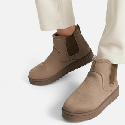 Platformlaarzen | Warme Slip-On Winterboots Voor Dames