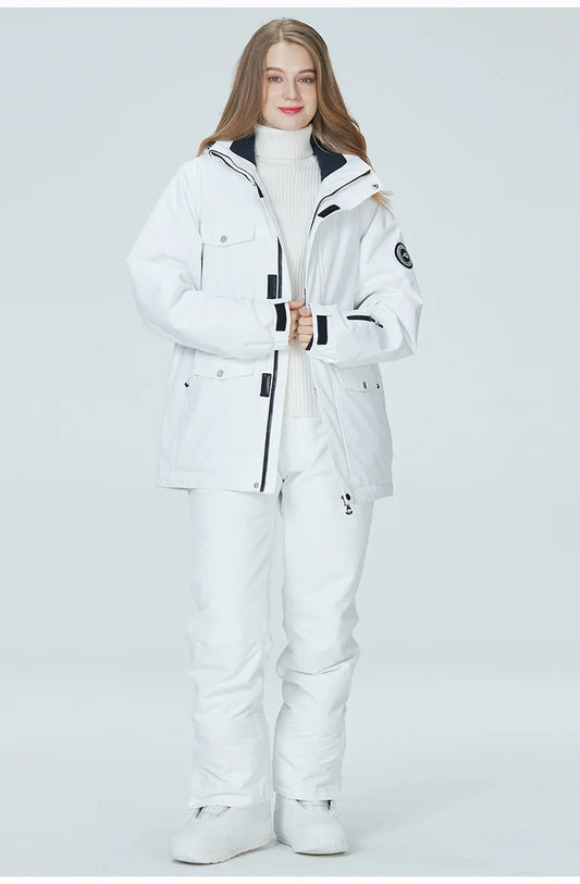 Dames Ski Jas + Ski Broek Set – Waterdicht, Winddicht & Stijlvol Voor De Wintersport