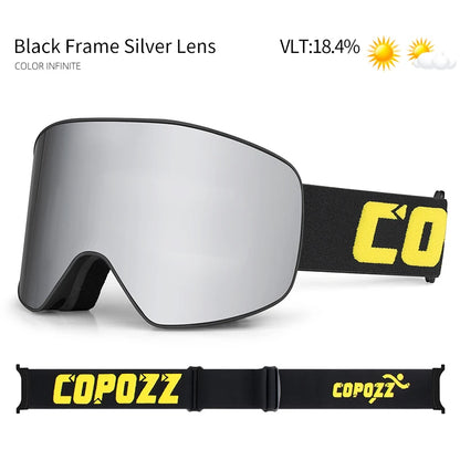 Professionele Ski Bril | Dubbele Anti-condens Lens Met UV400 & Breed Zicht