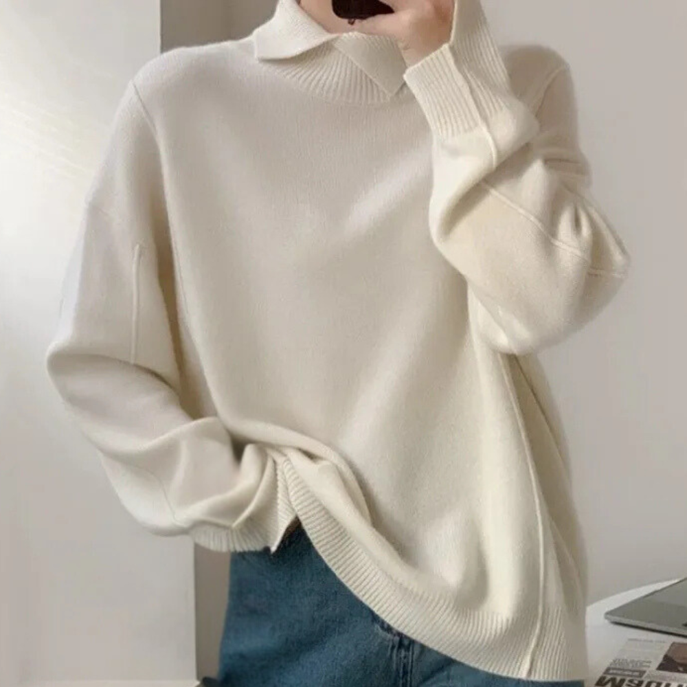 Luxe Polo Knit Trui | Tijdloze Warmte, Stijl & Ongeëvenaarde Zachtheid