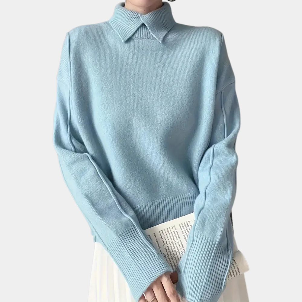 Luxe Polo Knit Trui | Tijdloze Warmte, Stijl & Ongeëvenaarde Zachtheid
