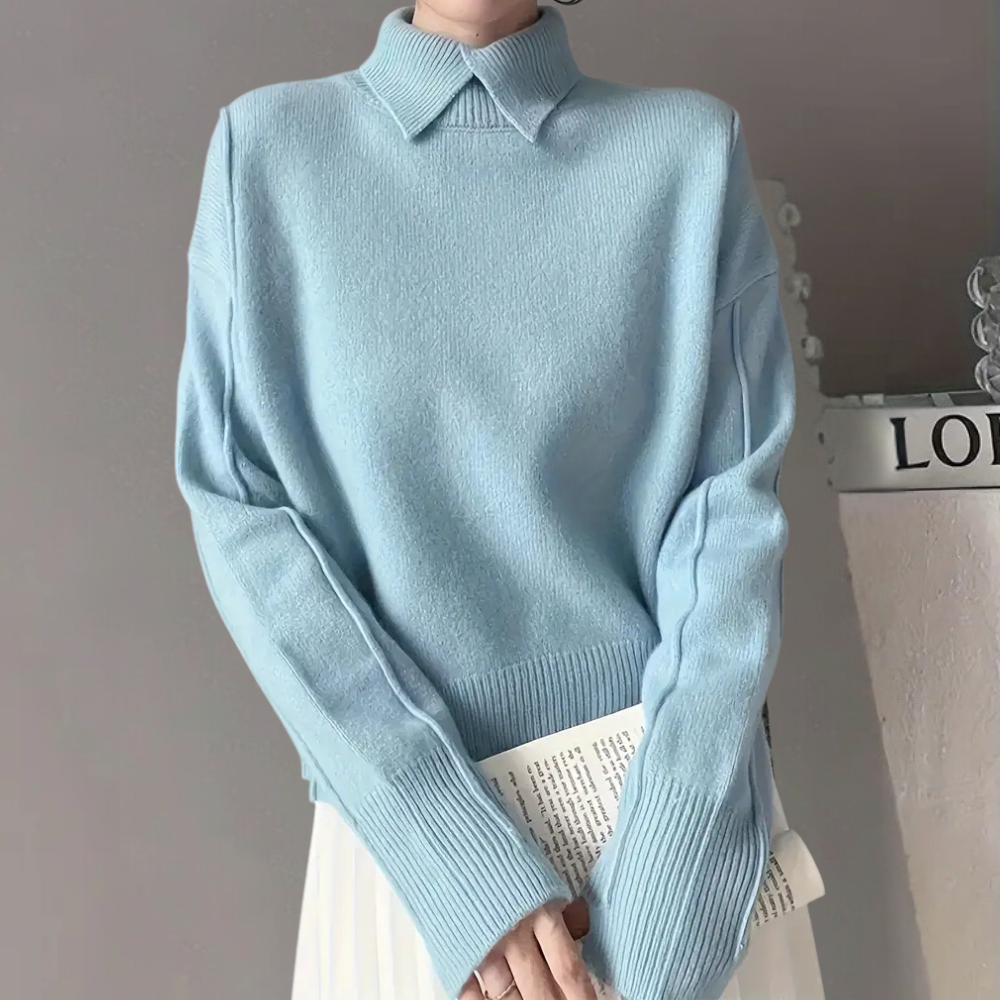 Luxe Polo Knit Trui | Tijdloze Warmte, Stijl & Ongeëvenaarde Zachtheid