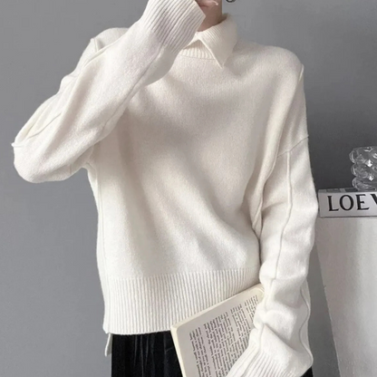 Luxe Polo Knit Trui | Tijdloze Warmte, Stijl & Ongeëvenaarde Zachtheid