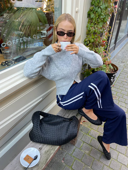 LAURA | Casual Trui Voor Dames Met Split Met Rits - Comfortabel & Verfijnd