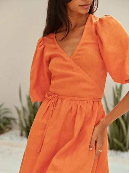 JESSICA | Elegante En Comfortabele Zomer Maxi-Jurk – Losvallend, Vrouwelijk & Ideaal Voor Warme Dagen