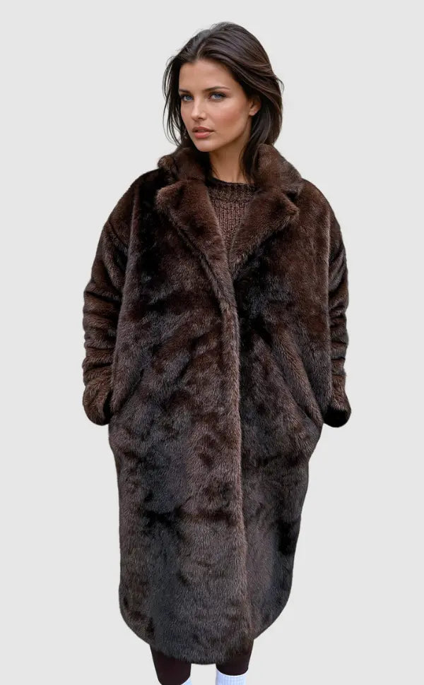 Luxe Lange Kunstbont Jas | Warmte, Glamour En Ongeëvenaarde Comfort