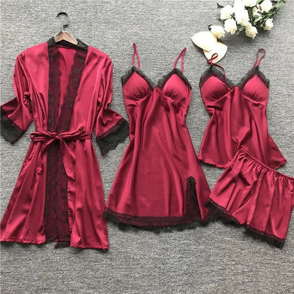 OCEAN | Dames Satijnen Pyjama Set - Luxe & Elegant