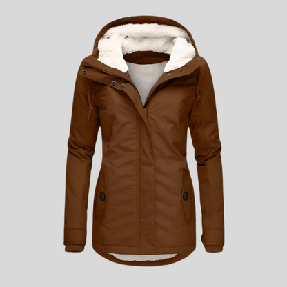 Lange Waterdichte Dames Winterjas Met Capuchon & Voering | Blijf Warm & Droog