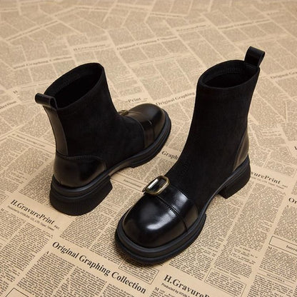 Suède Dames Buckle Boots | Warm, Stijlvol & Perfect Voor Elke Dag