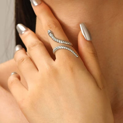 Snake Sieradenset | Statement Ring & Armband