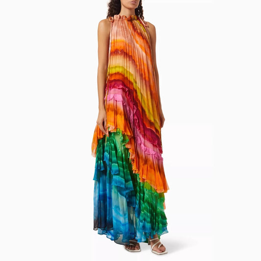 SORELLE | Endless Rainbow Dress - Opvallend, Zomers & Comfortabel