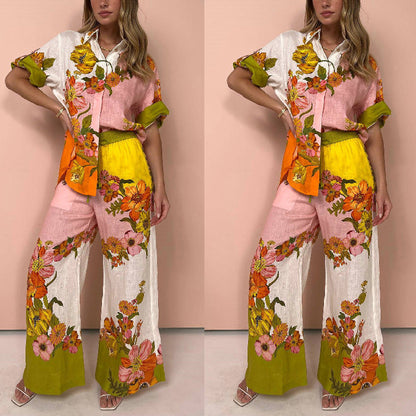 ISADORA | Zomerse Bloemen Print Set Voor Dames - Luchtig, Elegant & Stijlvol