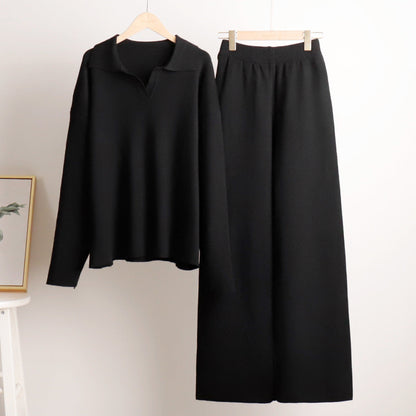DANIEK | Gebreide Dames Set Met Losse Pasvorm & Toch Luxe Uitstraling - Stijlvol & Comfortabel