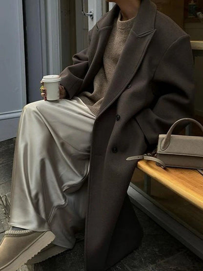 Oversized Mantel Jas Voor Dames – Elegant, Warm & Perfect Voor De Herfst