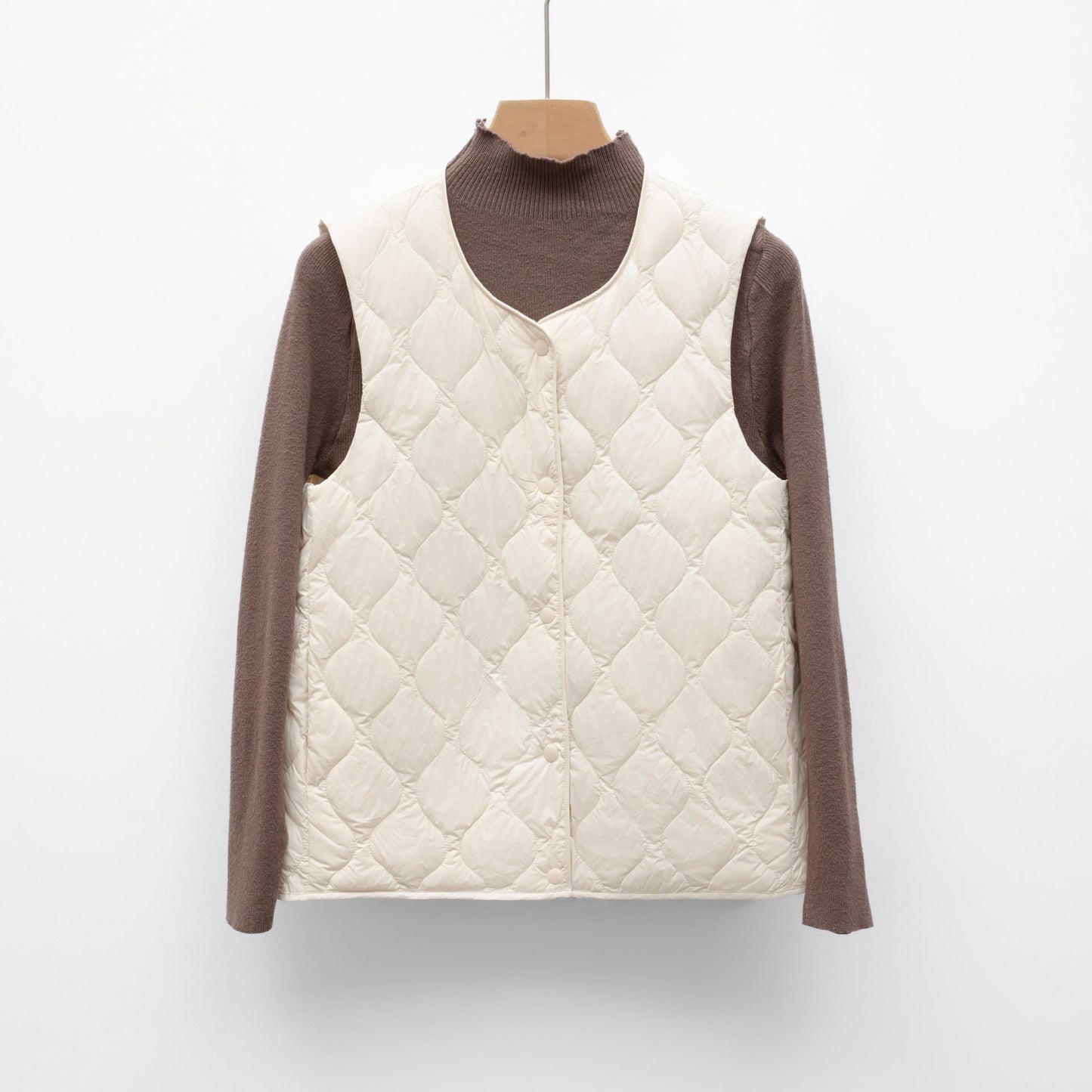Reversible Gewatteerd Vest Voor Dames | Lichtgewicht Omkeerbaar Bodywarmer Voor Lente En Herfst