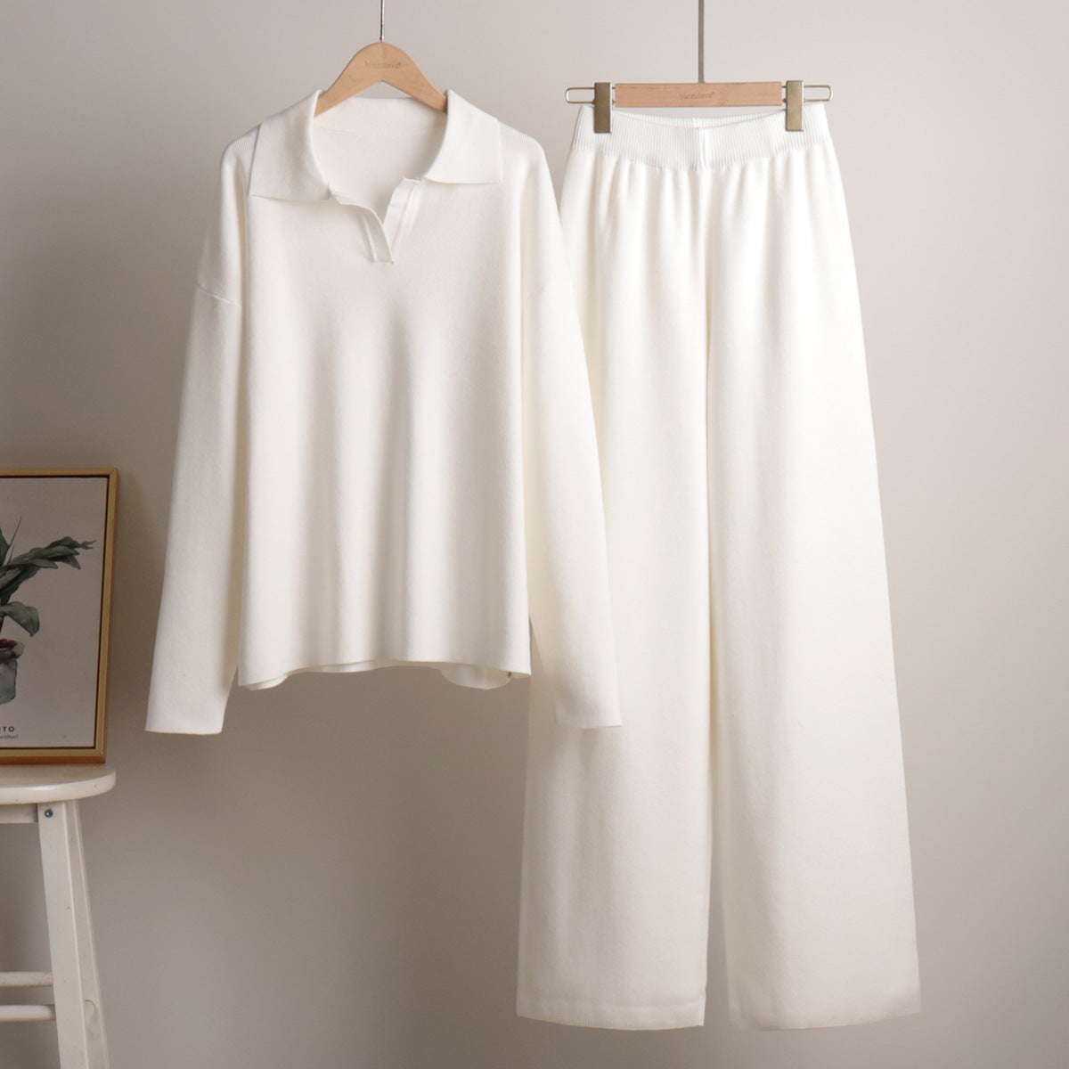 DANIEK | Gebreide Dames Set Met Losse Pasvorm & Toch Luxe Uitstraling - Stijlvol & Comfortabel