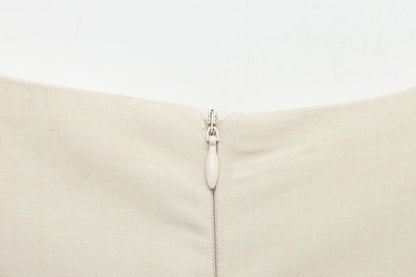 MIREILLE | Blazerstijl Dames Top Met V-Hals en Tailledetail - Stijlvol, Elegant & Perfect voor Avondjes uit