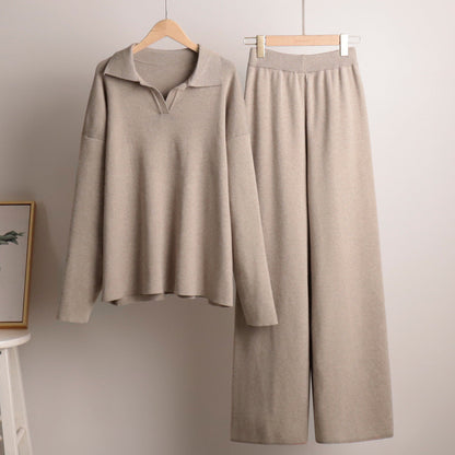 DANIEK | Gebreide Dames Set Met Losse Pasvorm & Toch Luxe Uitstraling - Stijlvol & Comfortabel